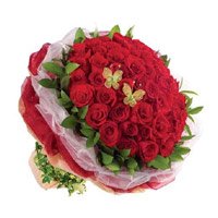 Flowers bouquet to India